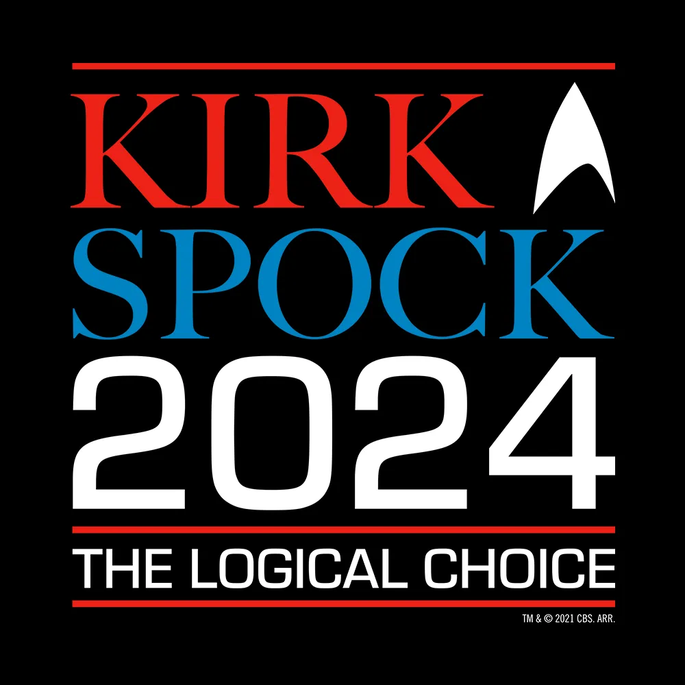 Star Trek: The Original Series Kirk & Spock 2024 Women's Short Sleeve T-Shirt sold by MTV product image thumbnail 2