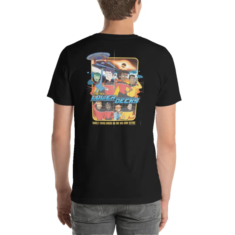 Star Trek: Lower Decks Rarely Going Where No One Has Gone Before Unisex Premium T-Shirt sold by MTV