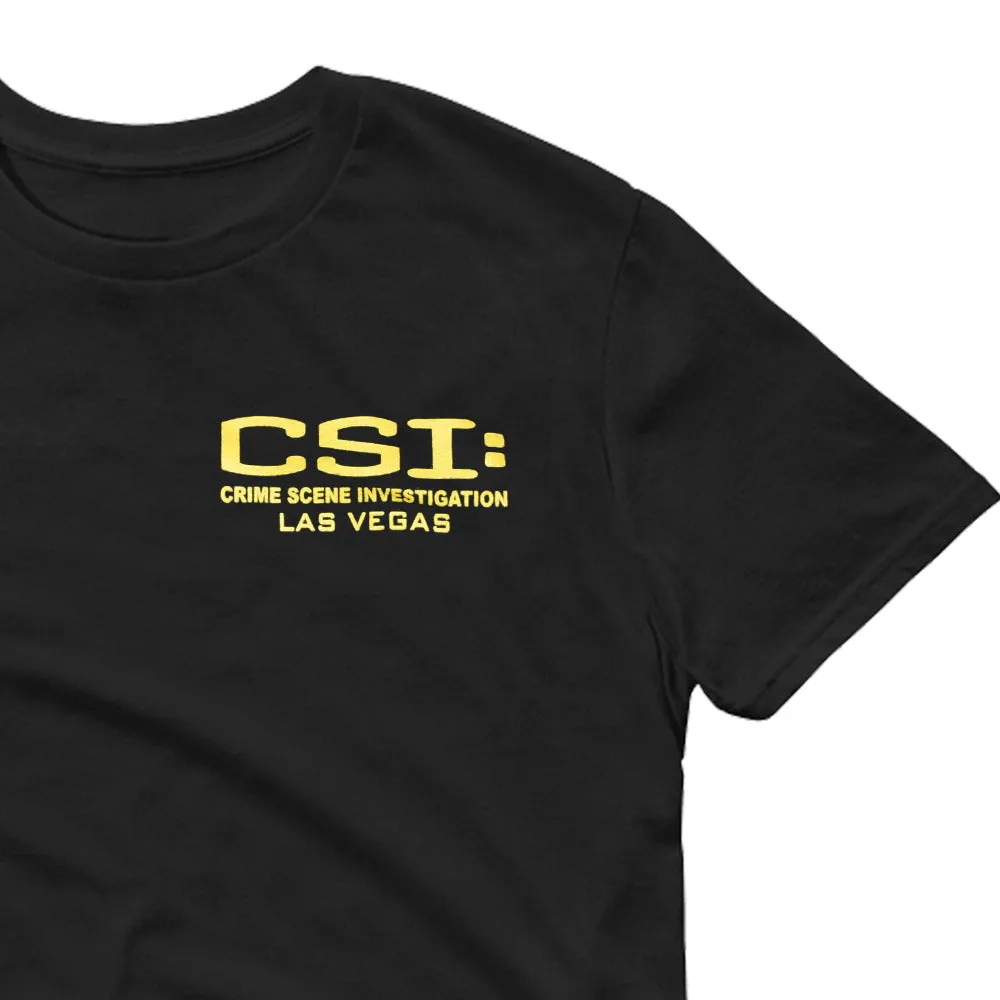 CSI: Crime Scene Investigation Body Outline Adult Short Sleeve T-Shirt sold by MTV product image thumbnail 4