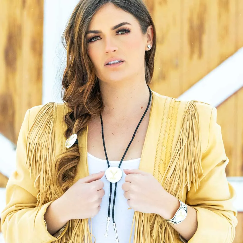 Yellowstone Dutton Y Yellowstone Silver Bolo Tie sold by MTV product image thumbnail 4