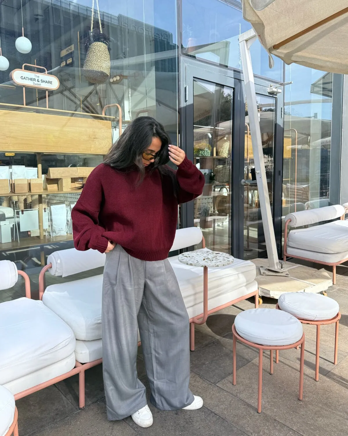 Merlot Knit Sweater sold by Myne product image thumbnail 4