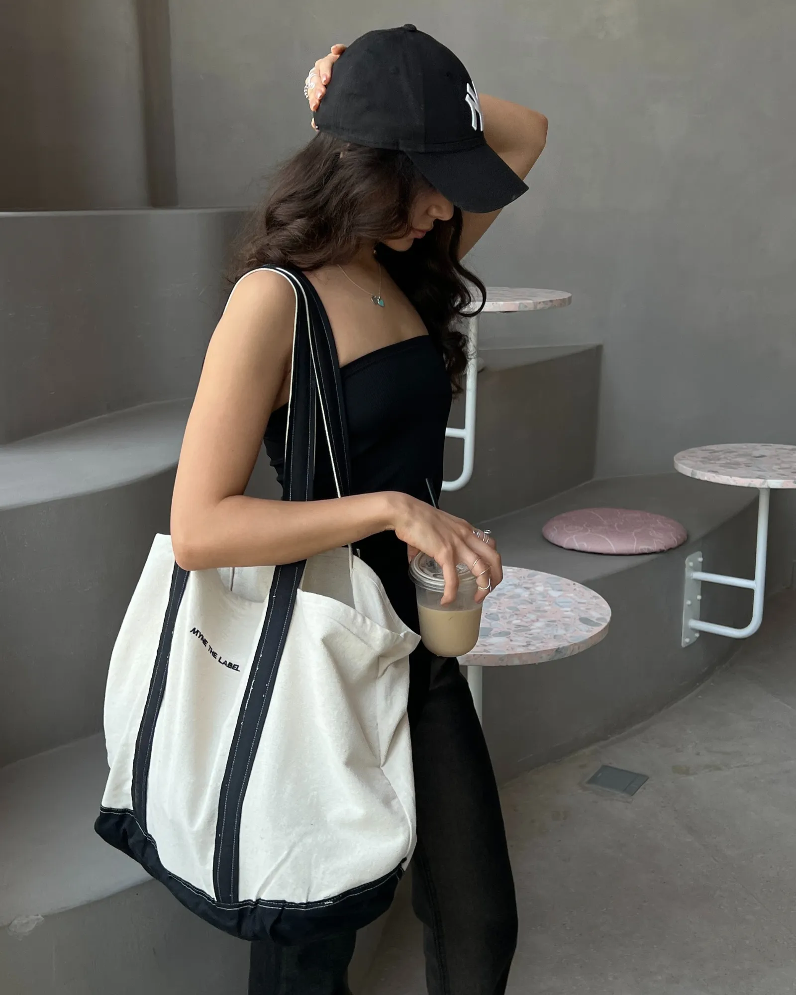 MYNE THE LABEL Tote Bag - Biggie sold by Myne product image thumbnail 2