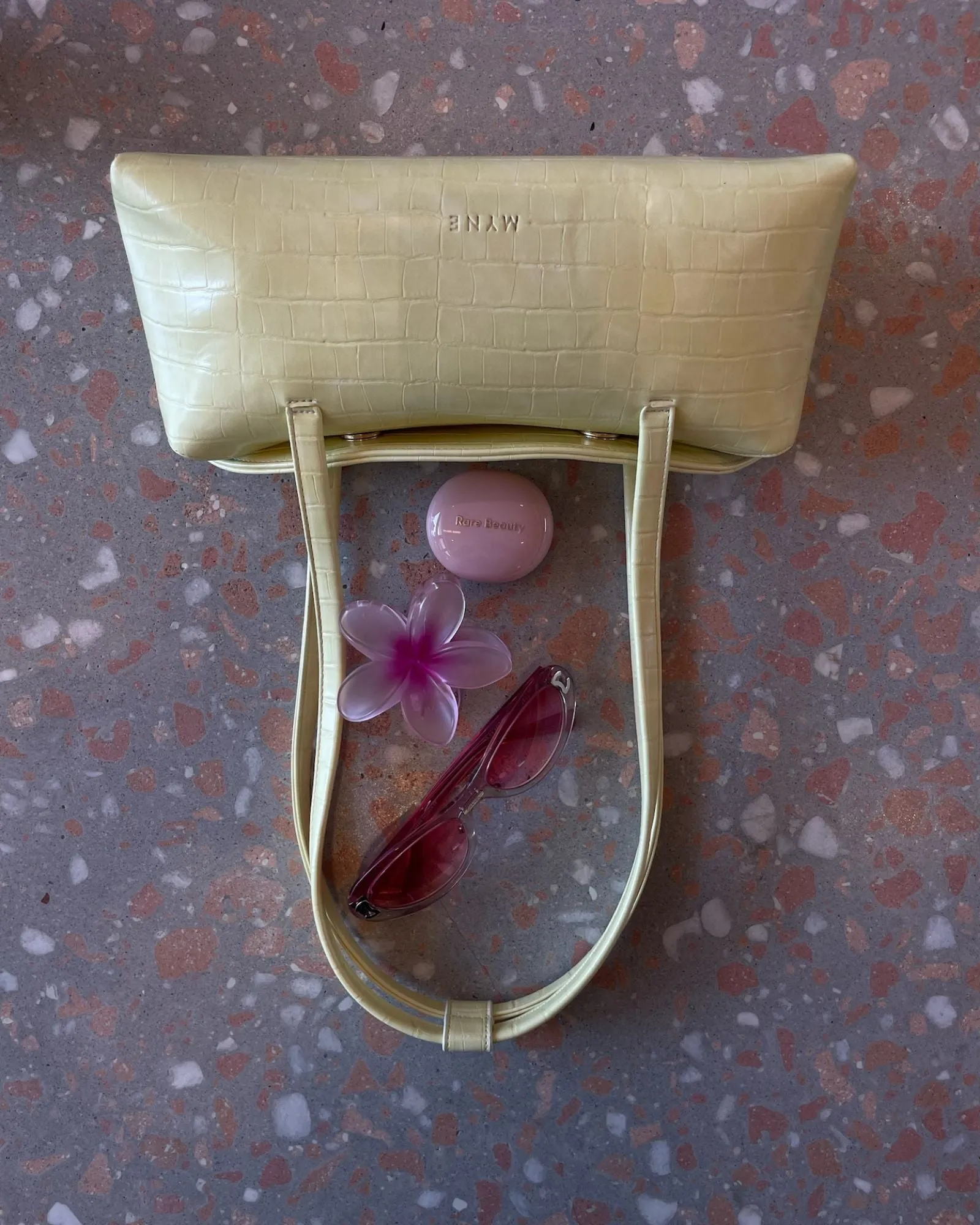 Eclat Shoulder Bag - Butter Yellow sold by Myne product image thumbnail 5