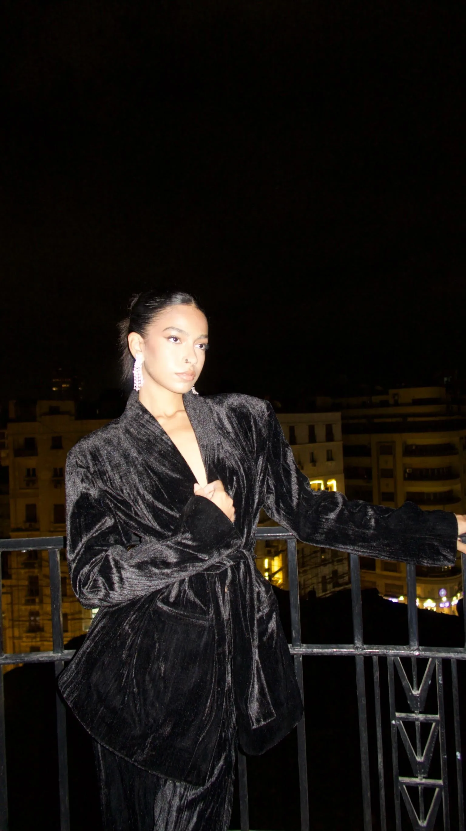 Midnight Velvet Blazer sold by Myne product image thumbnail 5