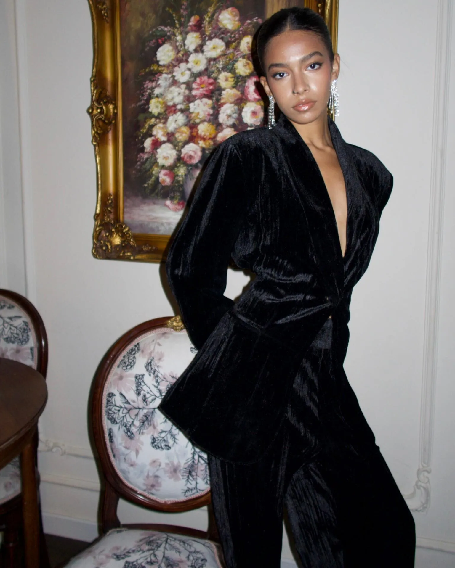 Midnight Velvet Blazer sold by Myne product image thumbnail 2