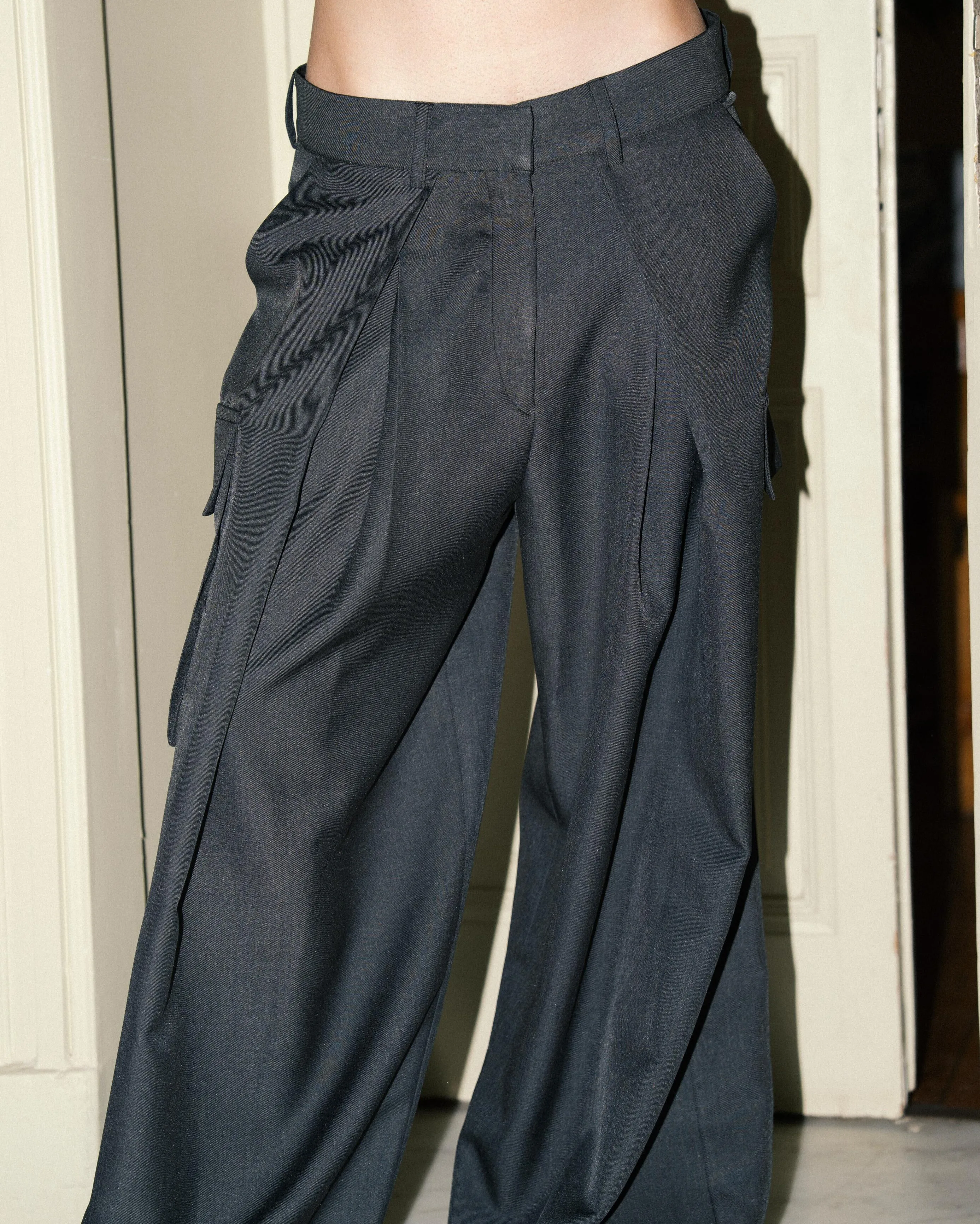 Off Duty Pants - Charcoal Grey sold by Myne
