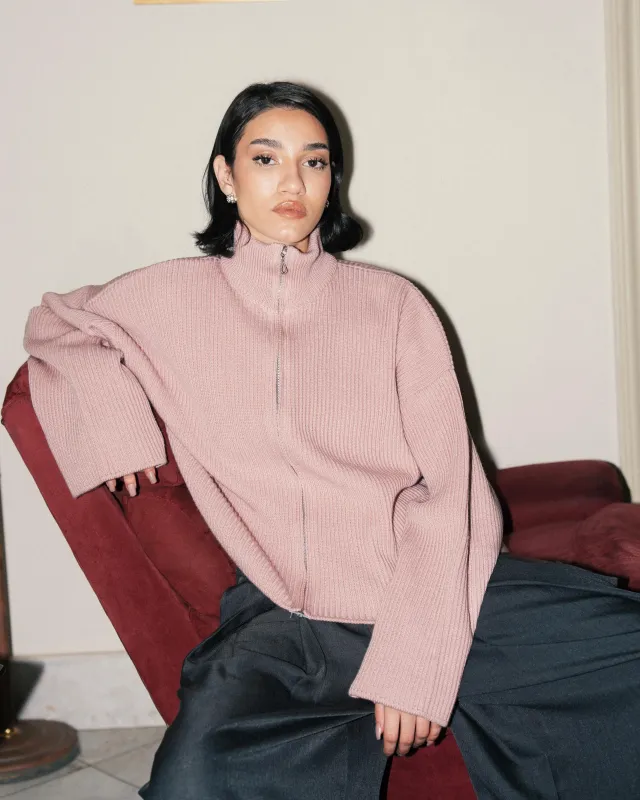 Darling Knit Sweater - Dusty Pink sold by Myne