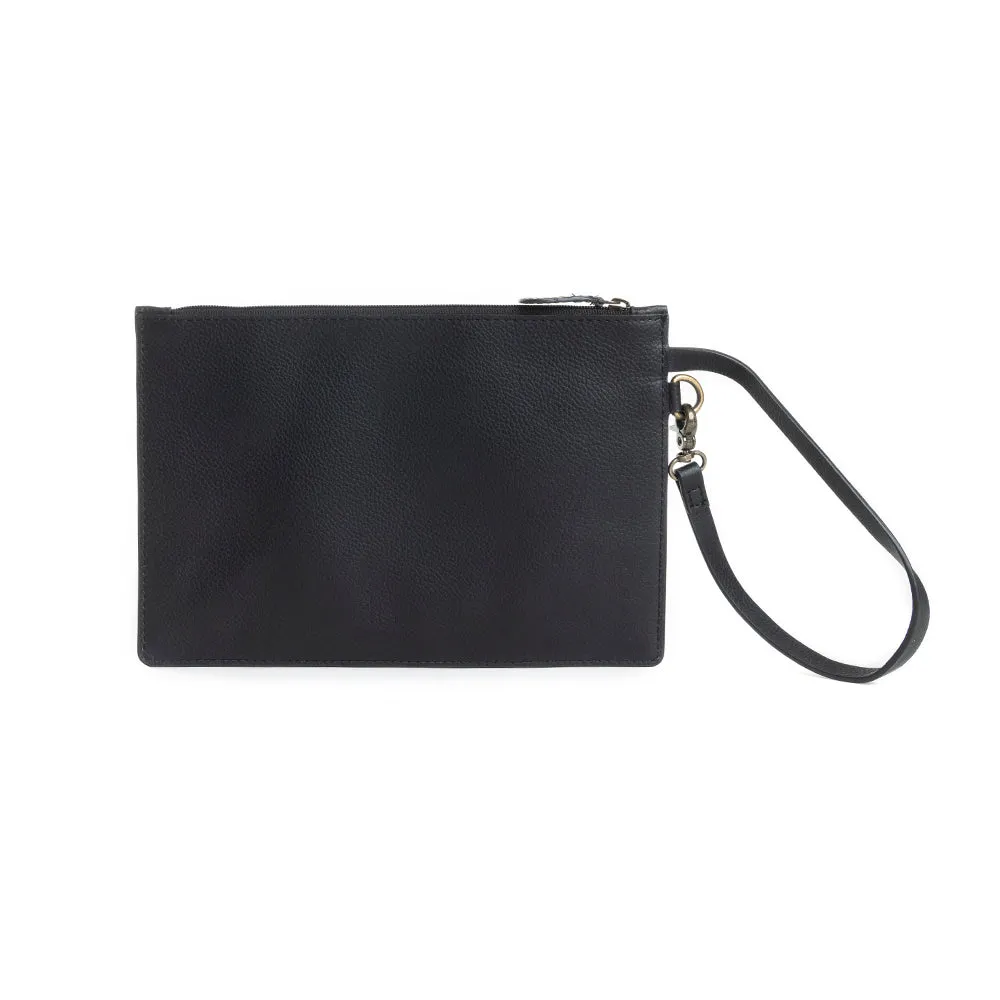 Canyon Colours Clutch Pouch in Ebony sold by Myra Bag product image thumbnail 3