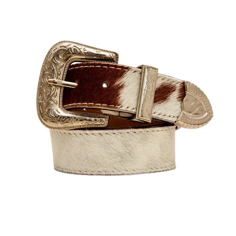 Whoop Hairon Leather Women's Belt sold by Myra Bag
