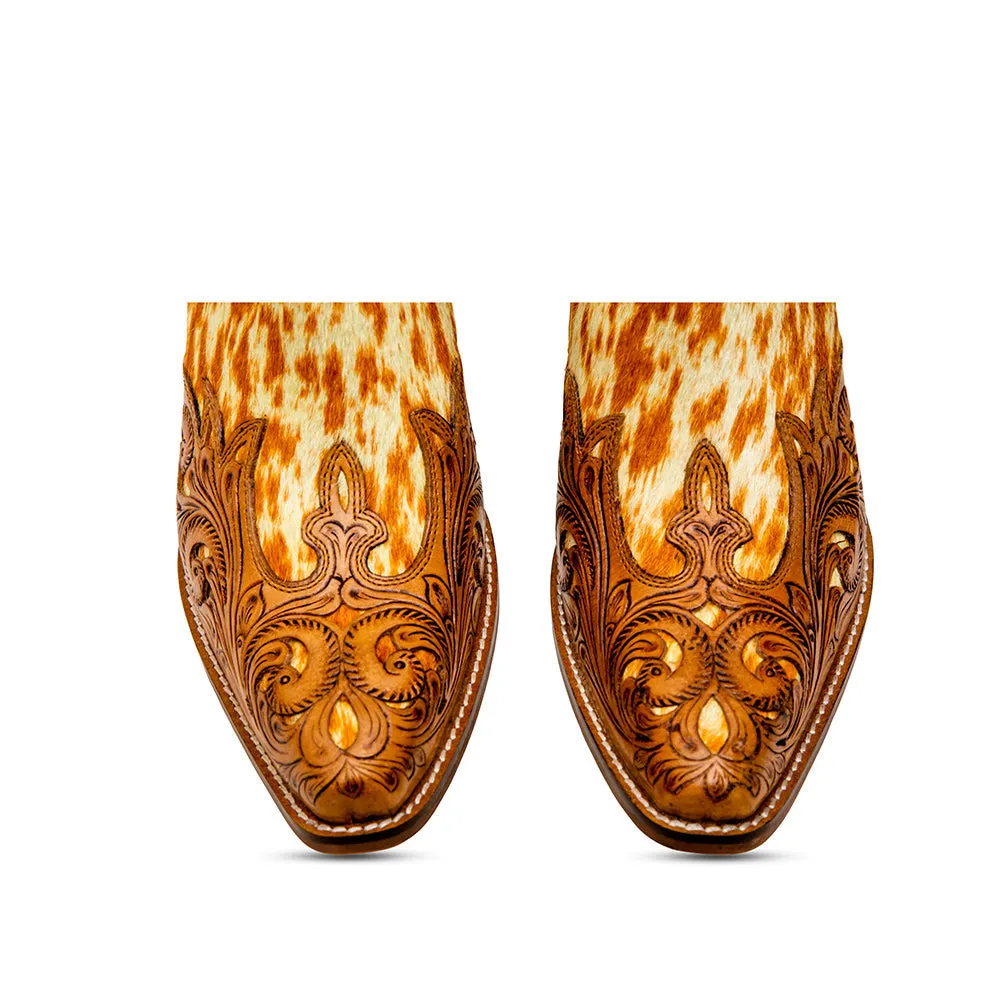 Vestro Western Hand-Tooled Booties sold by Myra Bag product image thumbnail 4