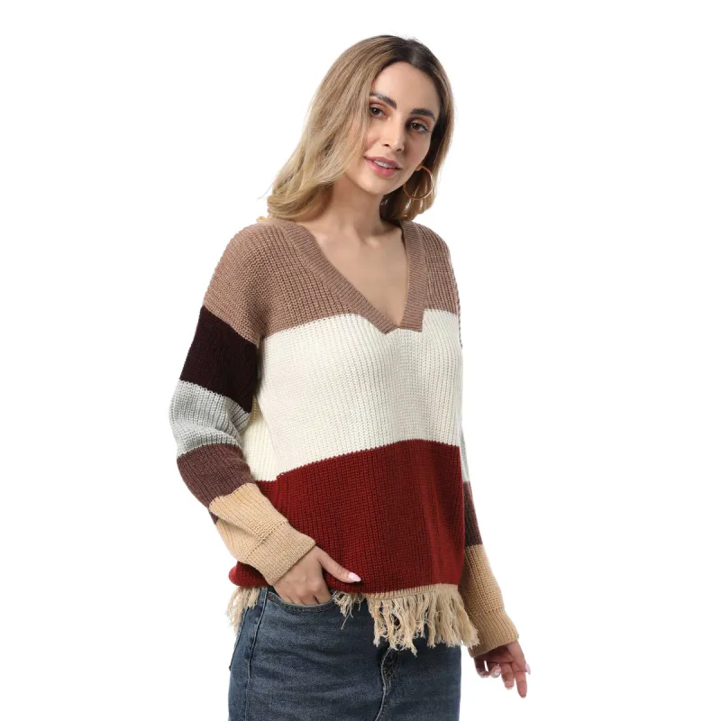 Sporty Fringe Sweater sold by Myra Bag