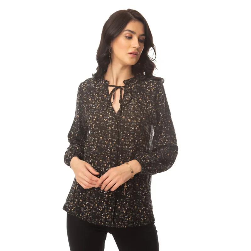 Mischief Black Top sold by Myra Bag