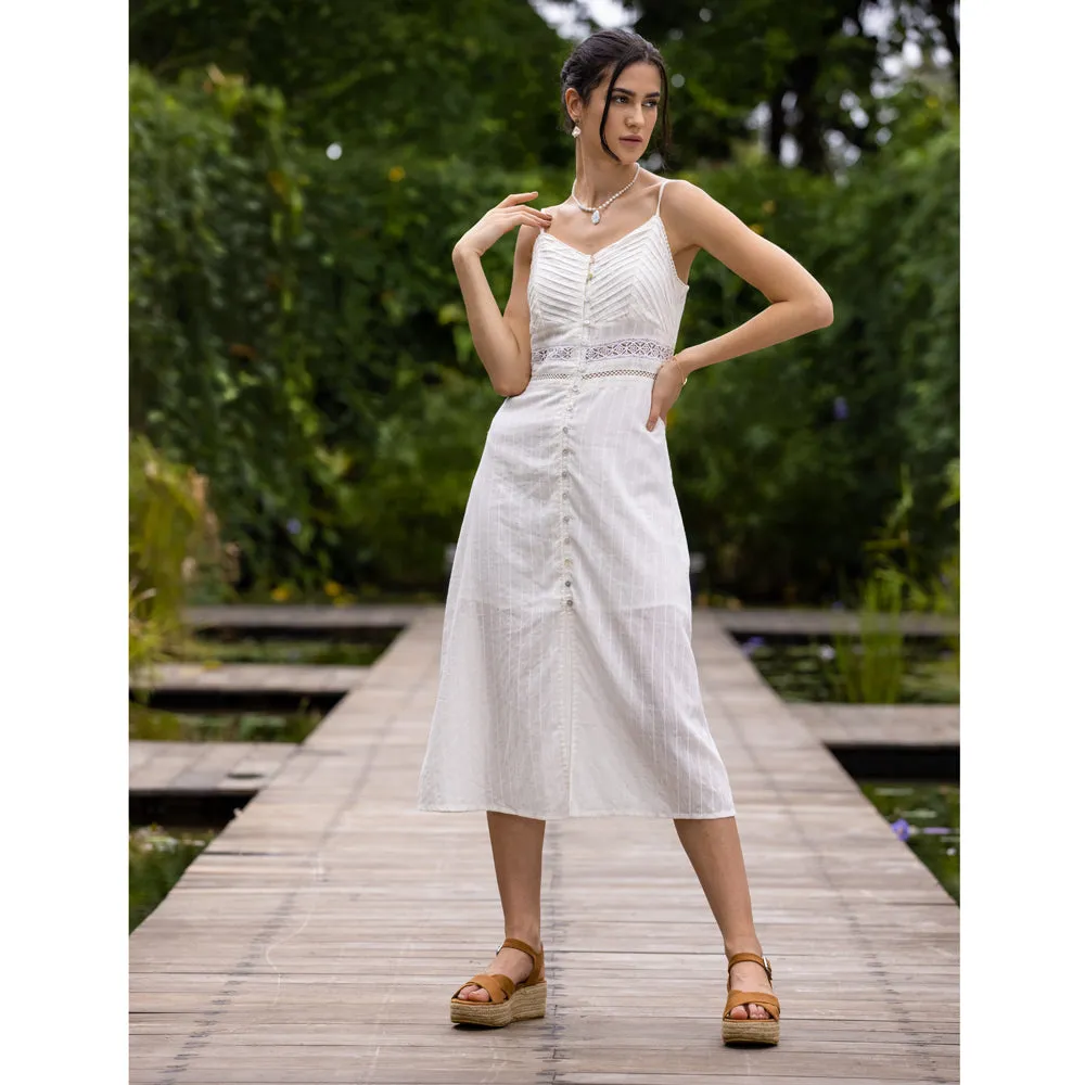 Chic Net Detail Dress sold by Myra Bag product image thumbnail 5