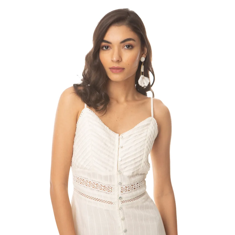 Chic Net Detail Dress sold by Myra Bag product image thumbnail 2