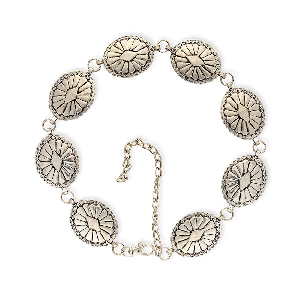 Oracle O’ Mine Concho Belt sold by Myra Bag