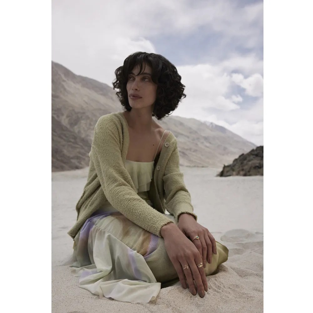 Eternal Looped Arrow Gold Tone Ring sold by Myra Bag product image thumbnail 5