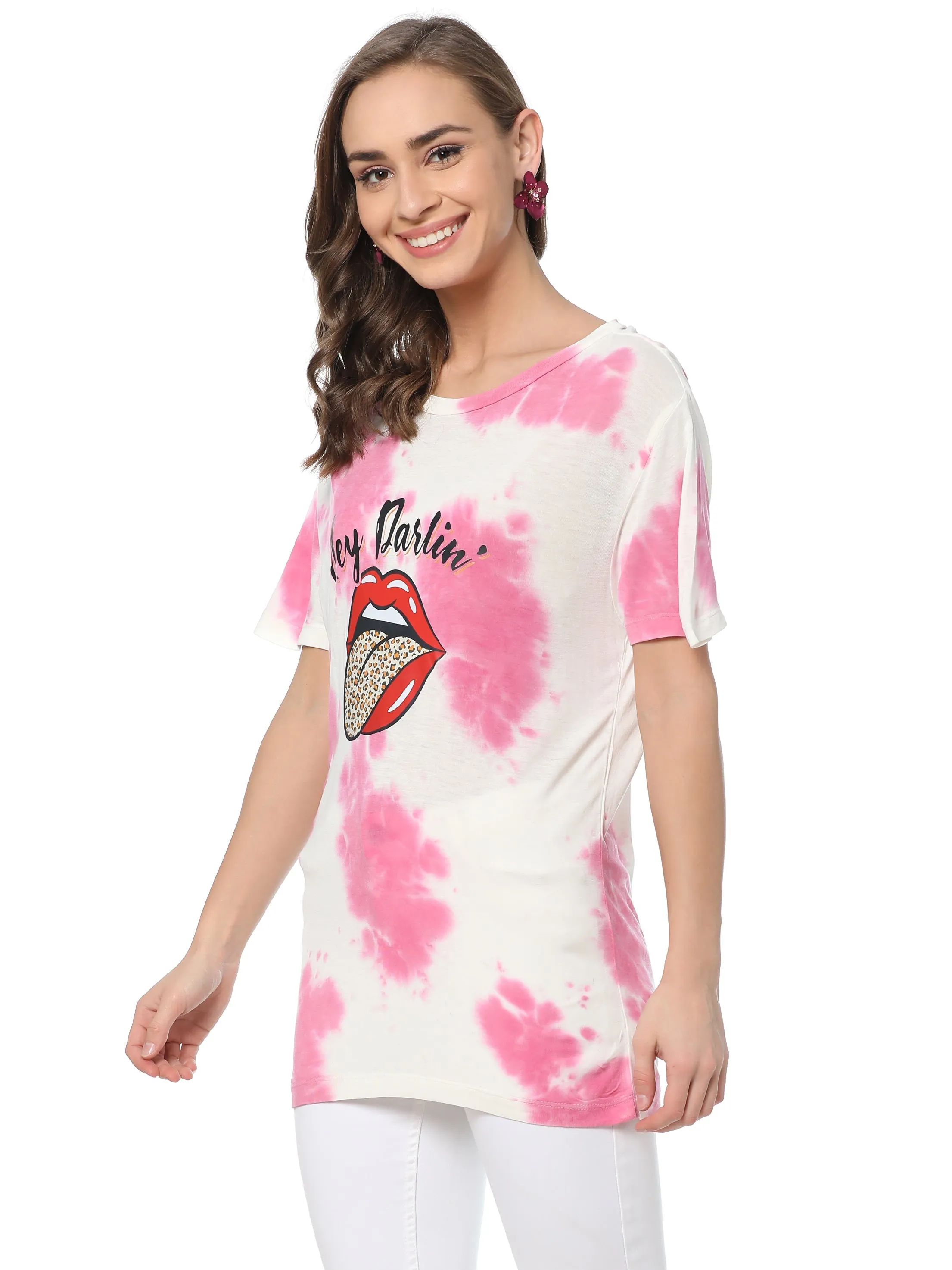 White Manic Tee sold by Myra Bag product image thumbnail 4