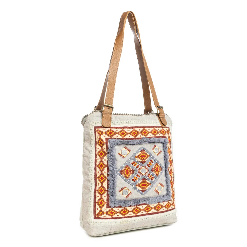Four Corners Tote Bag sold by Myra Bag product image thumbnail 3