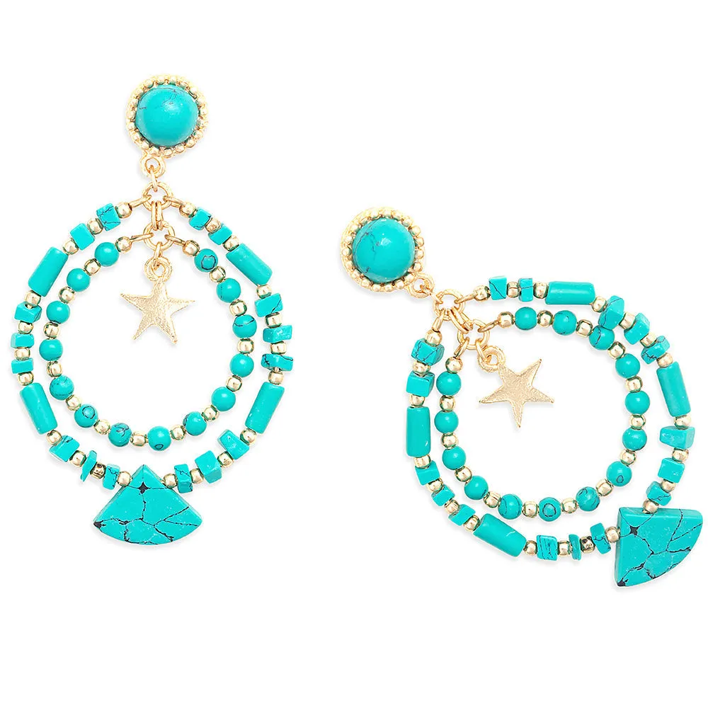 Two of One Star Earrings sold by Myra Bag