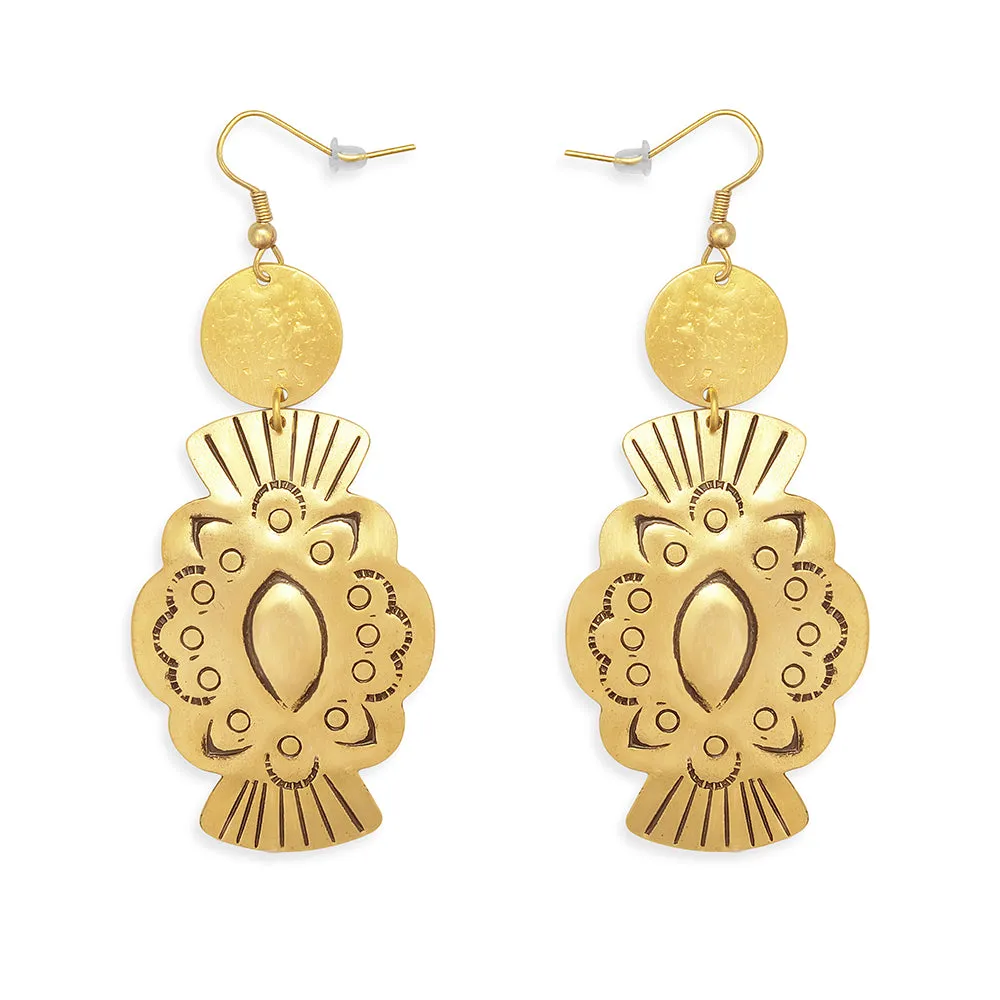 Guardian Glow Earrings sold by Myra Bag product image thumbnail 2