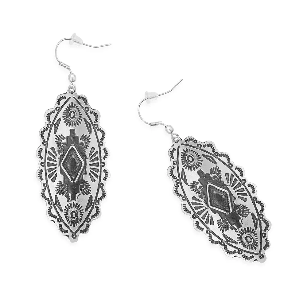 Heritage Shield Earrings sold by Myra Bag product image thumbnail 2