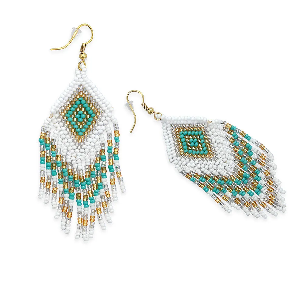 Willow Falls Beaded Earrings sold by Myra Bag product image thumbnail 2