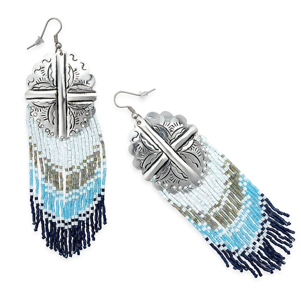 Eagle Falls Beaded Earrings sold by Myra Bag product image thumbnail 2