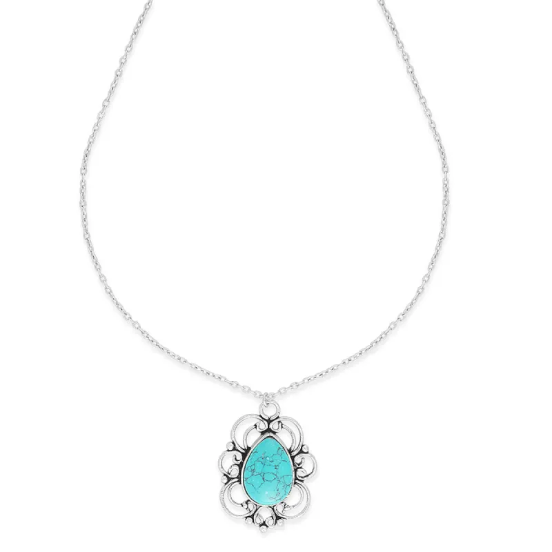 Corsica Valley Pendant Necklace sold by Myra Bag