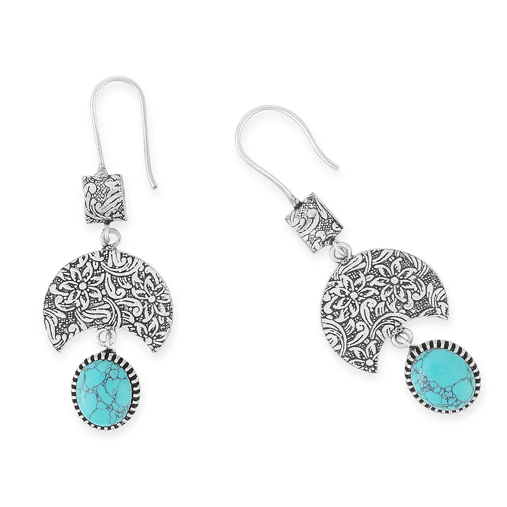 Wolf Moon Earrings sold by Myra Bag product image thumbnail 2