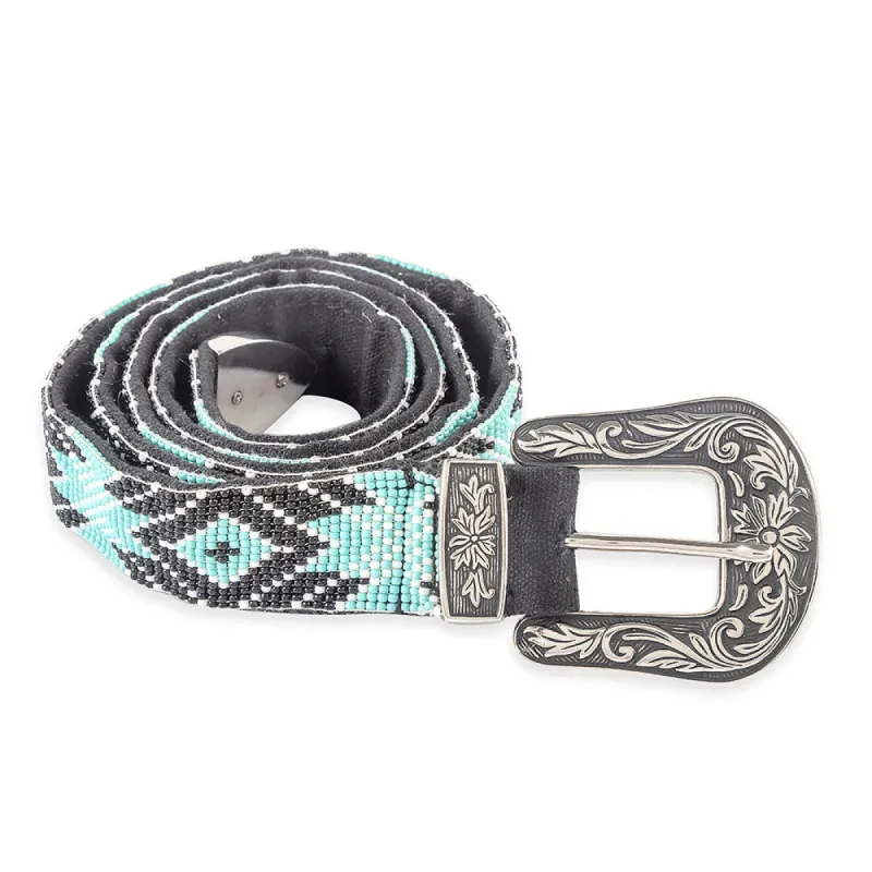 Juniper Hills Beaded Women's Belt sold by Myra Bag