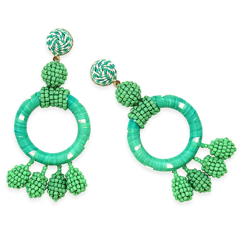 Green Valley Earrings sold by Myra Bag product image thumbnail 2