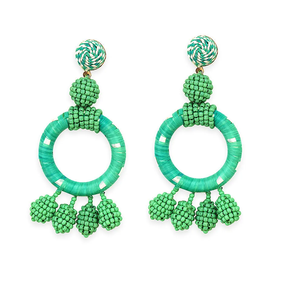 Green Valley Earrings sold by Myra Bag