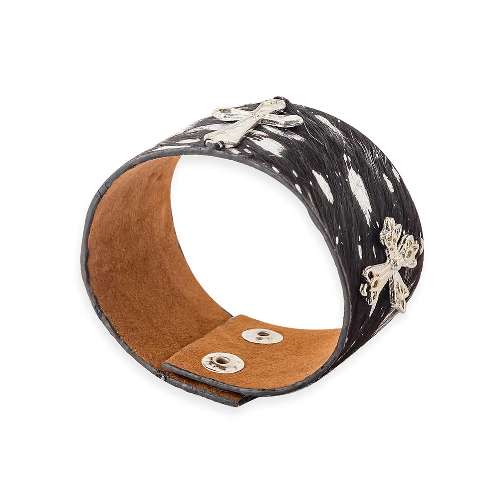 La Cruz Plata Cuff Bracelet sold by Myra Bag product image thumbnail 5