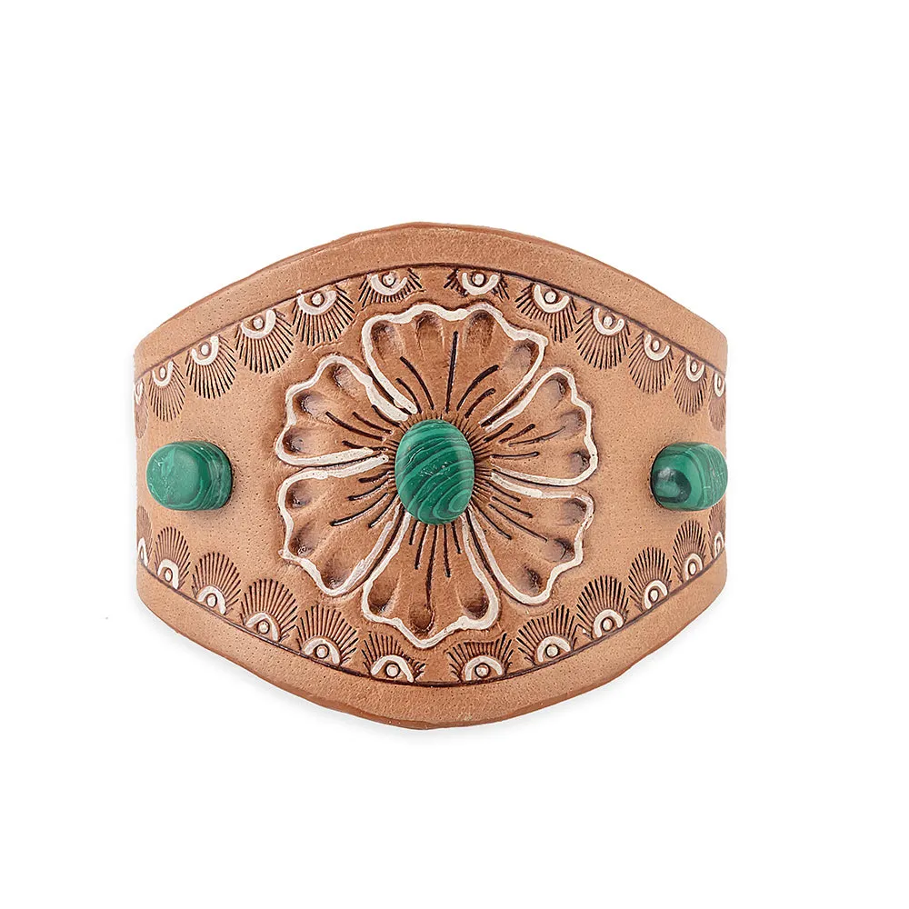 Jasmine's Bloom Cuff Bracelet sold by Myra Bag