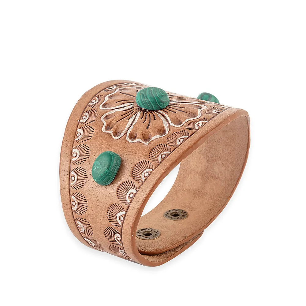 Jasmine's Bloom Cuff Bracelet sold by Myra Bag product image thumbnail 5
