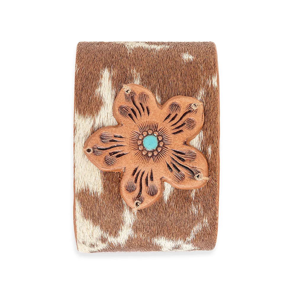 Stella Flower Cuff Bracelet sold by Myra Bag product image thumbnail 4