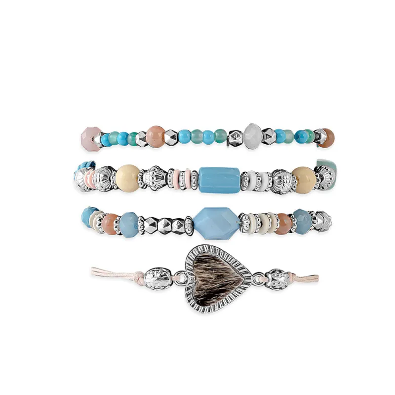 Gina Leanne Stacked Bracelet sold by Myra Bag