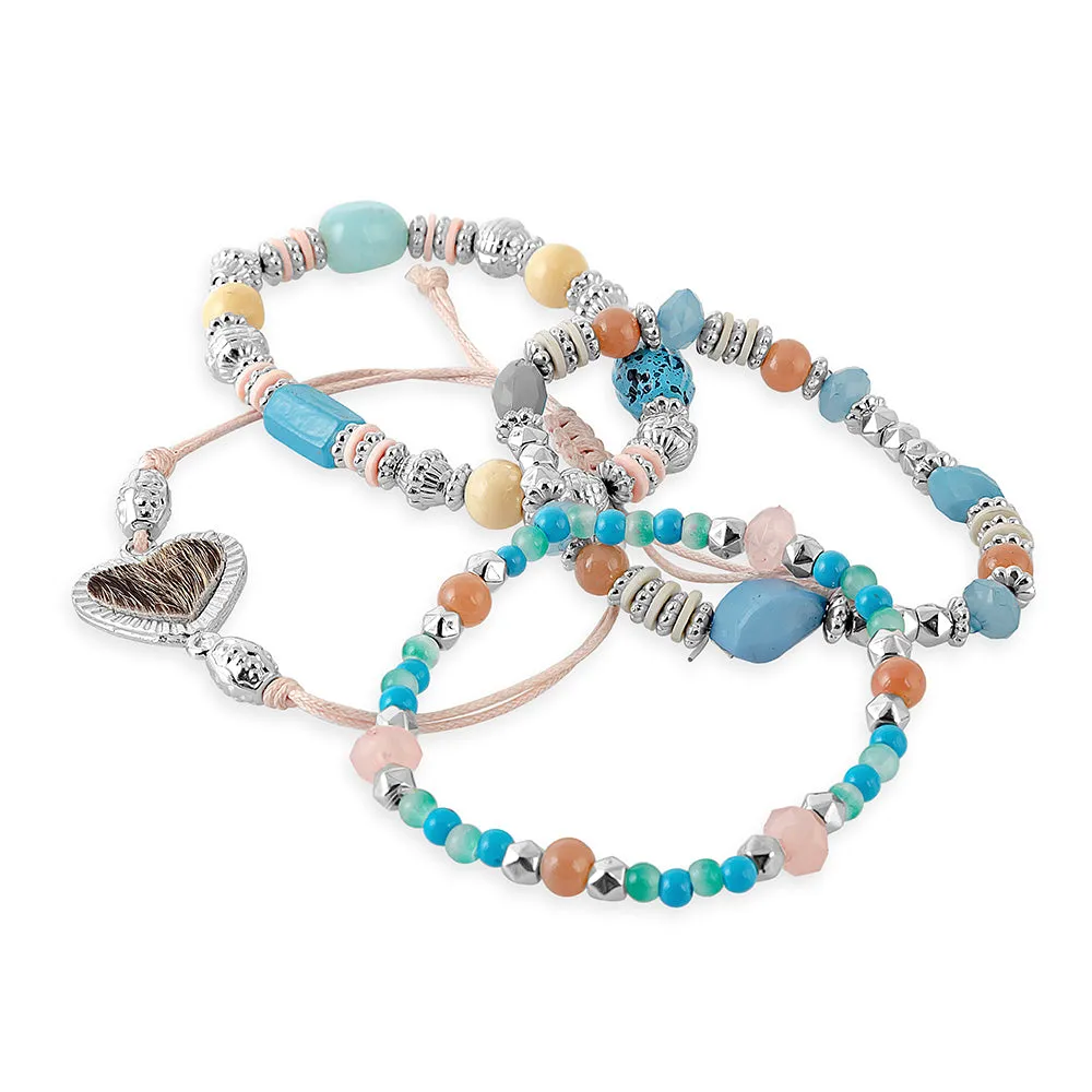 Gina Leanne Stacked Bracelet sold by Myra Bag product image thumbnail 2