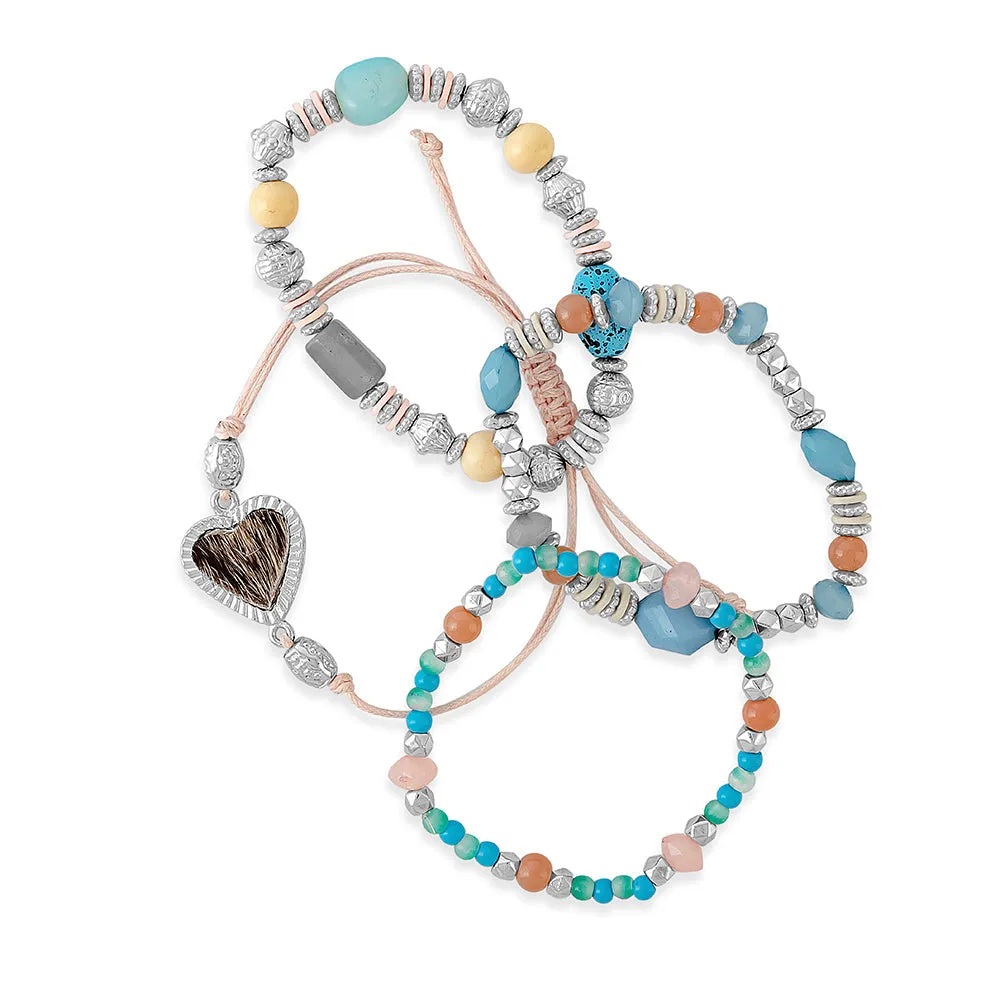 Gina Leanne Stacked Bracelet sold by Myra Bag product image thumbnail 3