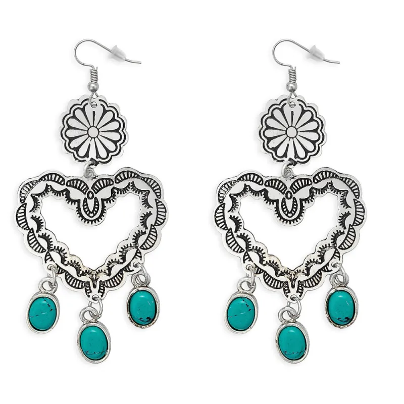 Amore Mio Pendant Earrings sold by Myra Bag