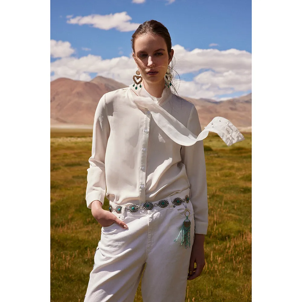 Amore Mio Pendant Earrings sold by Myra Bag product image thumbnail 3