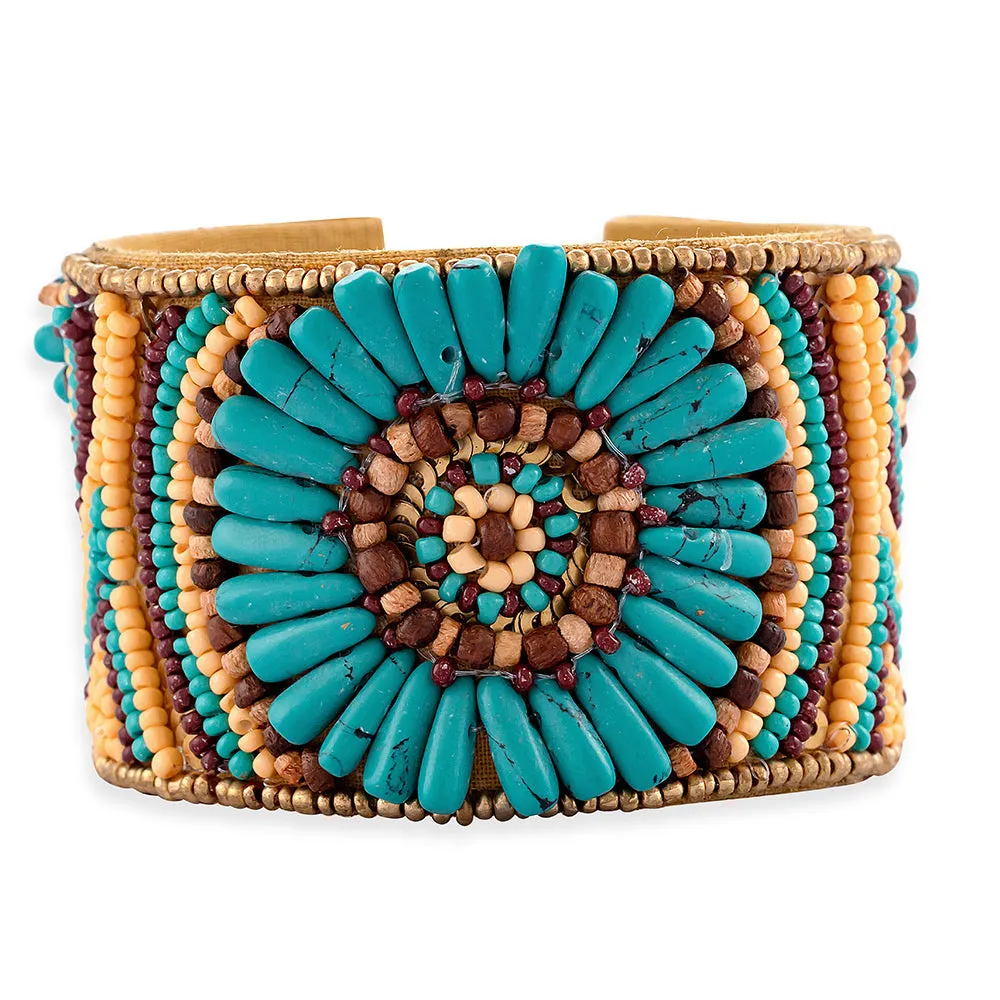 Arvada Spring Cuff Bracelet sold by Myra Bag product image thumbnail 4