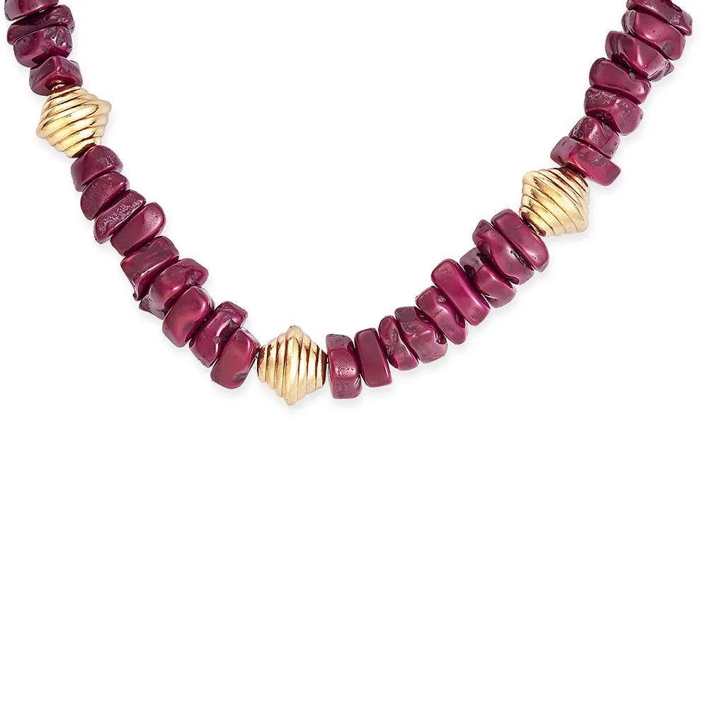 Scarlet Gems Necklace sold by Myra Bag product image thumbnail 2