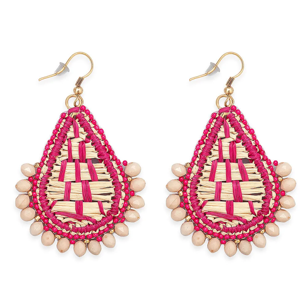 Puebla Rosa Earrings sold by Myra Bag
