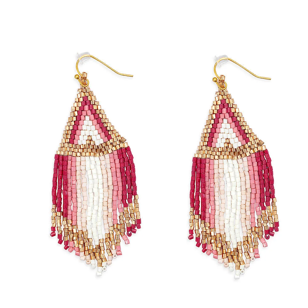 Claridad Earrings in Scarlet sold by Myra Bag