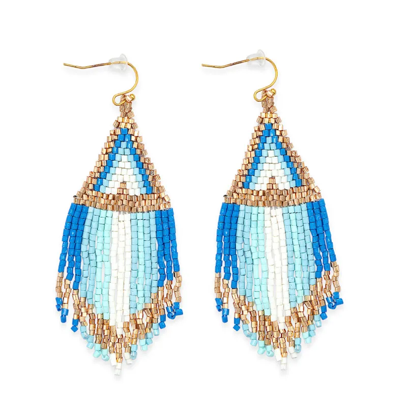 Claridad Earrings in Blue sold by Myra Bag