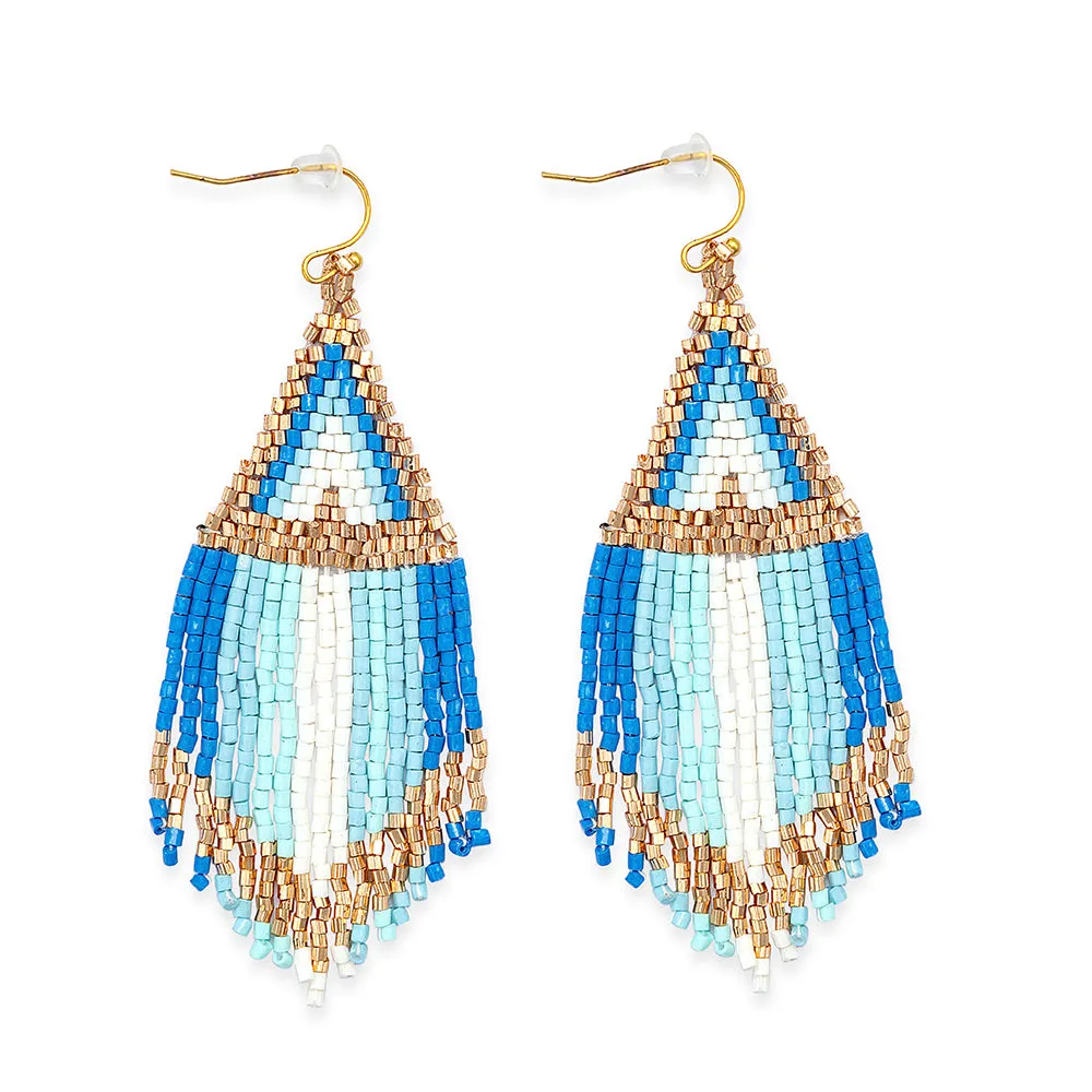 Claridad Earrings in Blue sold by Myra Bag