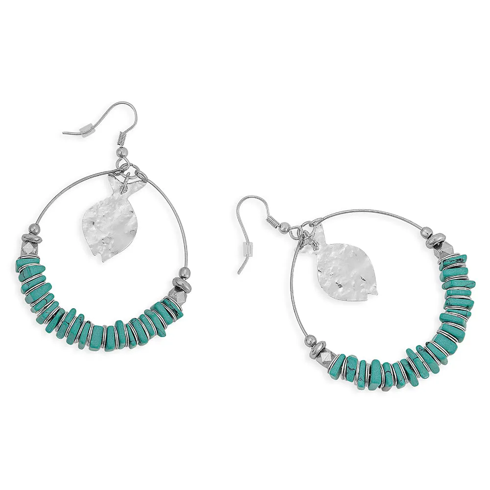 Bangle Moon Hoop Earrings sold by Myra Bag product image thumbnail 2