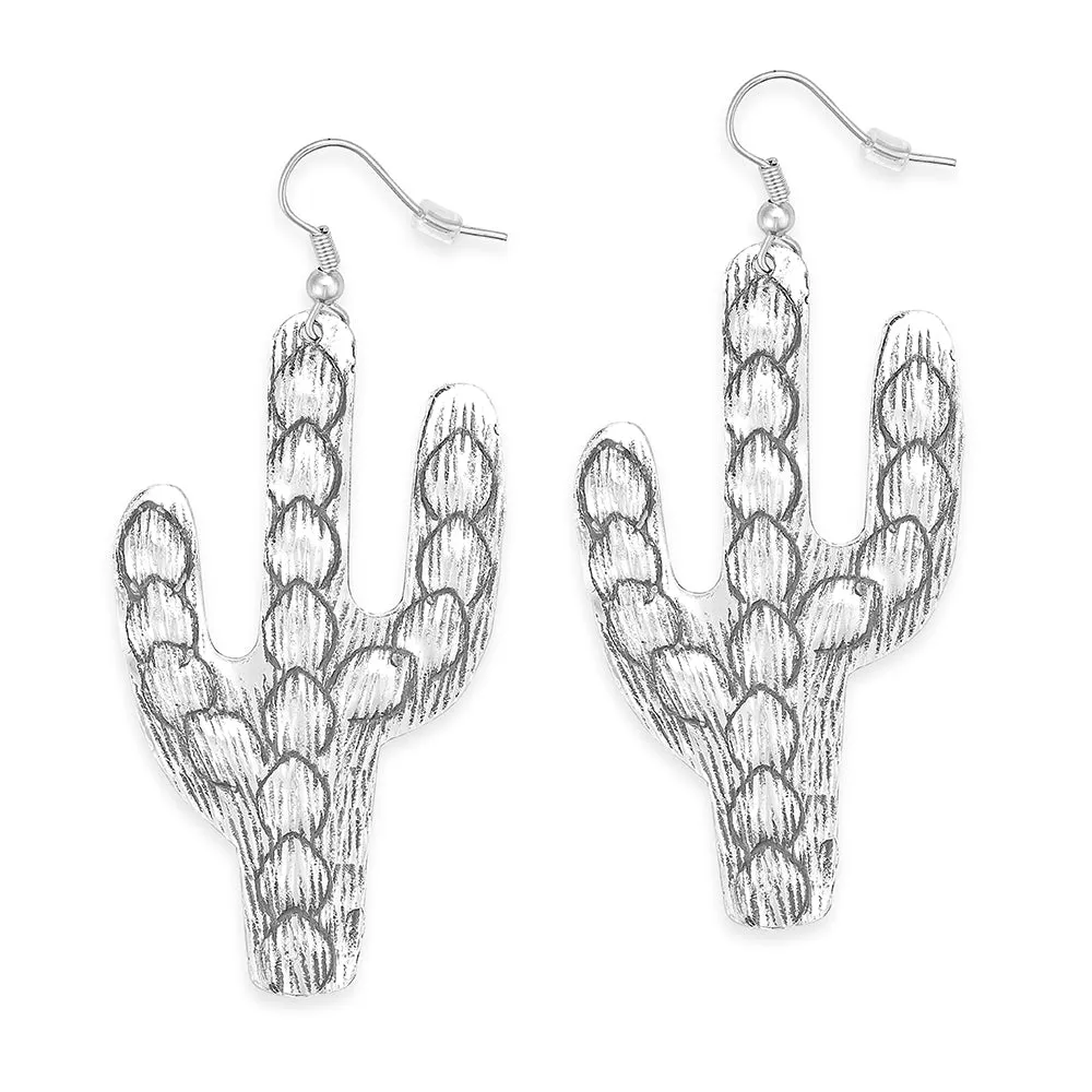 Scalloped Saguaros Earrings sold by Myra Bag