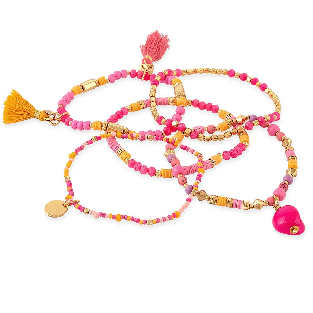 Lifesong Stacked Bracelet sold by Myra Bag product image thumbnail 2